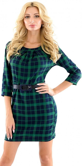 Платье в клетку (42) Киев - изображение 1