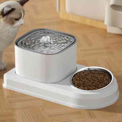 Универсальная посуда для животных Lapka Фонтан з годівницею 2в1 (WF072) Винница