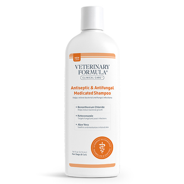 Veterinary Formula Clinical Care Antiseptic&Antifungal Medicated Shampoo ВЕТЕРИНАРНАЯ ФОРМУЛА АНТИСЕПТИЧЕСКИЙ и ПРОТИВОГРИБКОВЫЙ лечебный шампунь с хл Киев - изображение 1