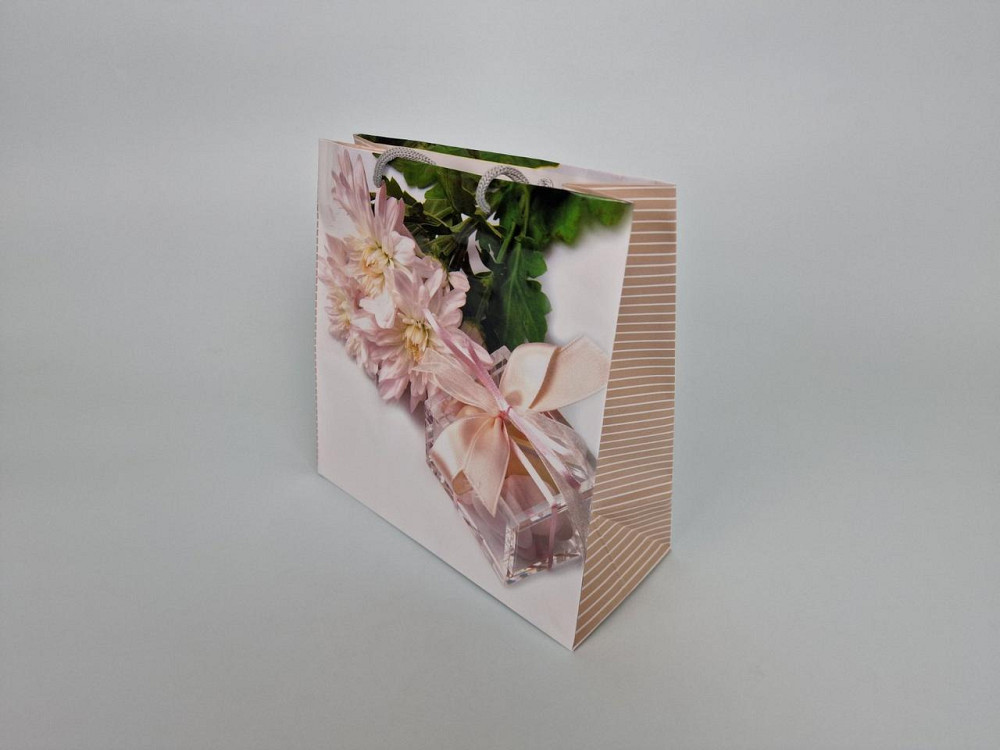 Пакет бумажный подарочный квадратный 23*24*10(артKV-204) (12 шт) Харьков - изображение 3