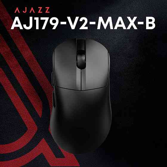 Миша бездротова Ajazz AJ179 V2 Max Black (AJ179-V2-MAX-B) ( Білий ) Харків