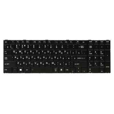 Клавиатура ноутбука PowerPlant TOSHIBA Satellite C850, C870 черный, черный фрейм (KB310272) Винница
