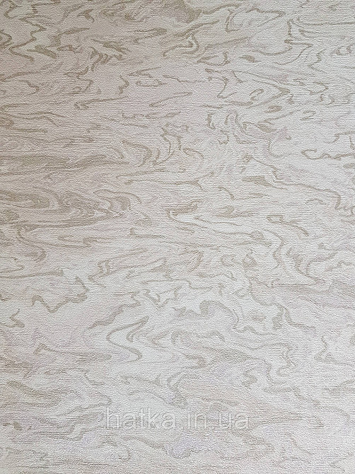 Шпалери вінілові на флізеліні AS creation Garda 1.06Х10.05 абстракція хвилі смуги рожеві бежеві сріблясті Київ - фото 1