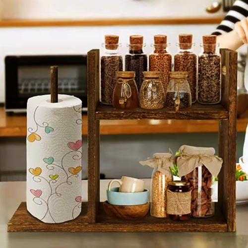 Тримач для паперових рушників "Дубаун" латте Миколаїв - фото 1