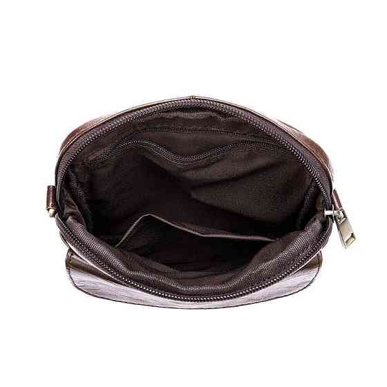 Компактная сумка кожаная 14990 Vintage Коричневая Киев