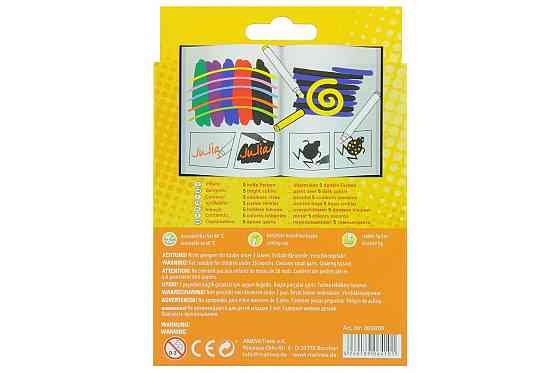 Фломастери чарівні MALINOS Farbenzauber світлі малюють по темних 10 (5+5) шт Киев