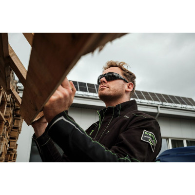 Защитные очки Neo Tools протиосколкові, клас захисту FT, резинові дужки, полікарбонат, темно сірий (97-522) Винница - изображение 4