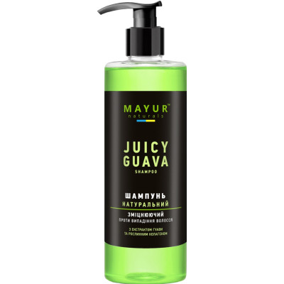 Шампунь Mayur Гуаява укрепляющий для нормальных волос 500 мл (4820230950717) Винница - изображение 1