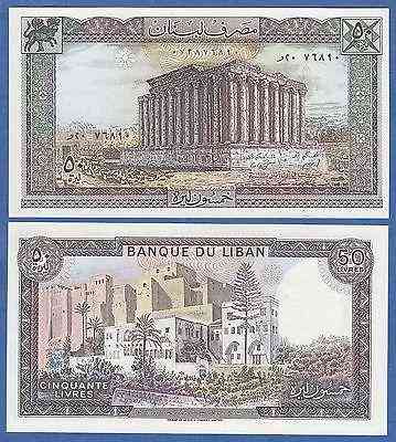 Ліван/Lebanon 50 Livres 1983 Pick 65c UNC Полтава