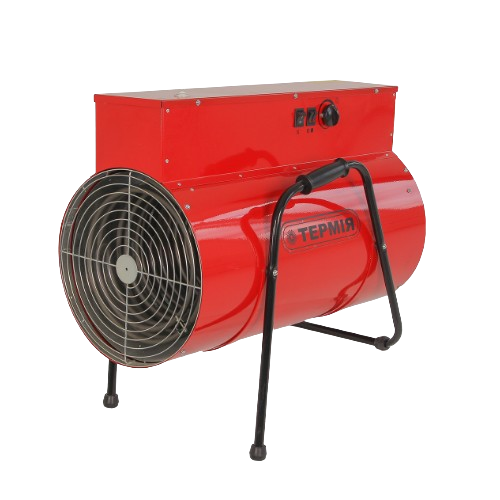 Тепловентилятор 15000W метал червоний АО ЭВО15,0/1,0ТП(3*400В)К УХЛ3.1 ТЕРМІЯ Житомир