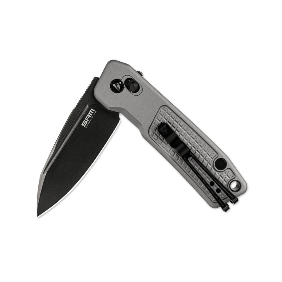 Ніж складаний кишеньковий SRM Scout 7229-AK (6.9 см) 14C28N / алюміній сірий Київ - фото 2