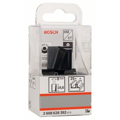 Фреза Bosch Professional пазовая, Std, S8, D25, L20 (2.608.628.392) Винница - изображение 5