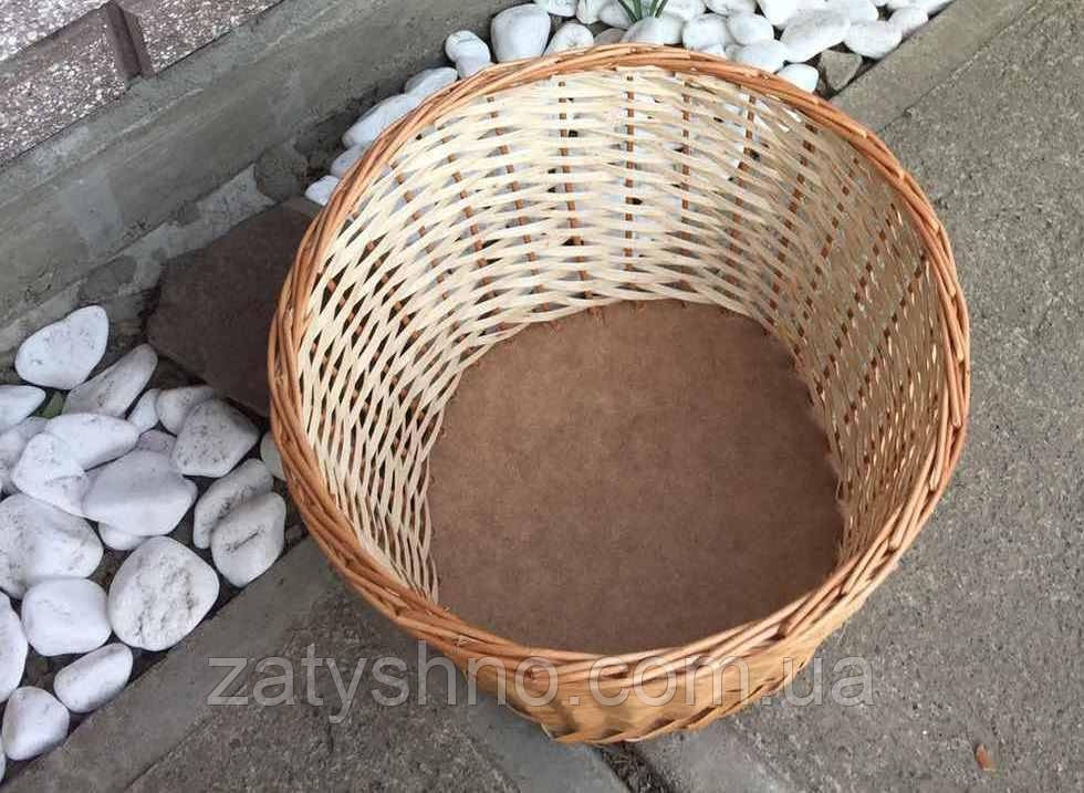 Кошик плетений для квітів із лози Київ - фото 4