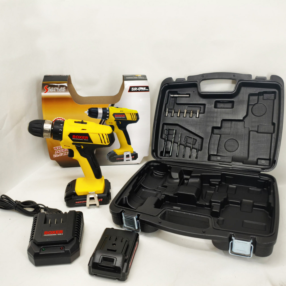 Портативний акумуляторний шуруповерт Boxer SR-017 20В IQ-33 Львів - фото 17