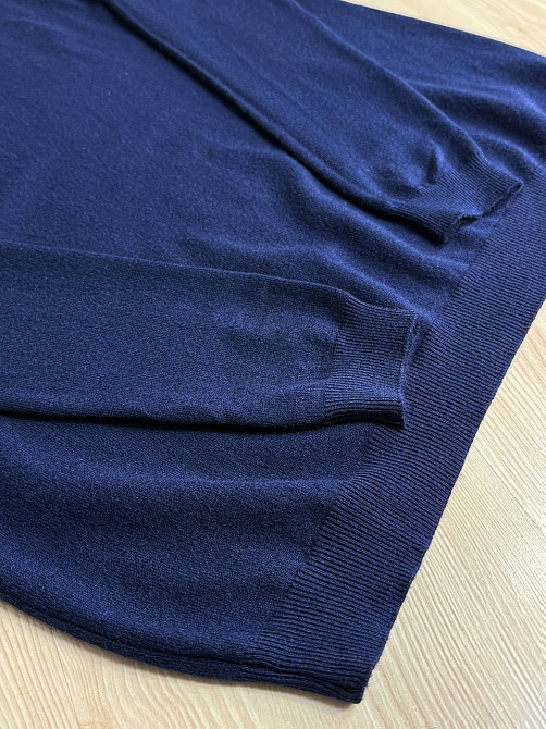 Джемпер жіночий ACCORDDREAM 9377 тонкий светр однотонний базовий, темно-синій, one size Київ - фото 10