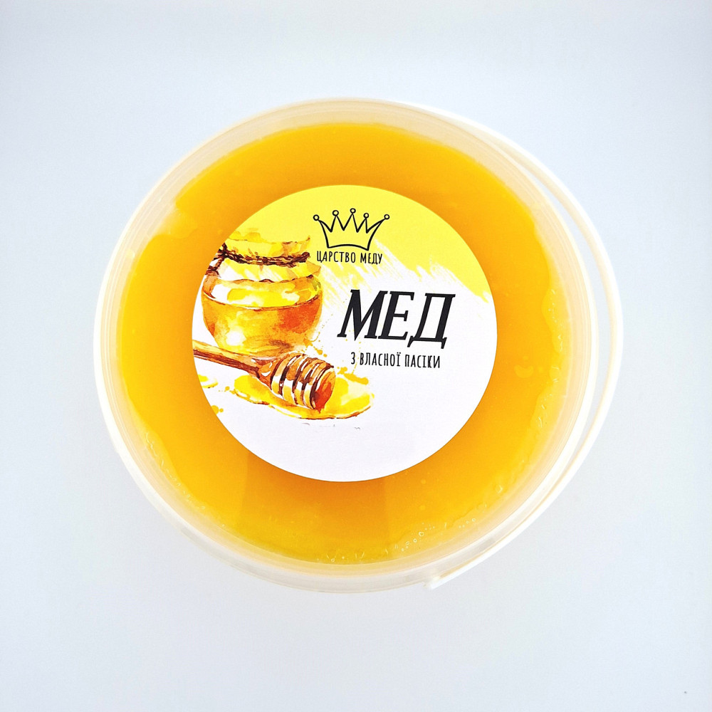 Подсолнечный мёд Царство Мёда 1.4 кг пластик Одесса - изображение 2