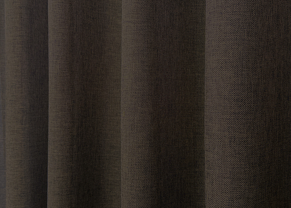 Комплект готовых штор VR-Textil Лен Мешковина № 107ш Венге 150х270 см 2 шт (30-022) Киев - изображение 8