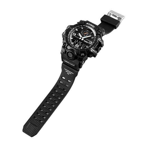 Чоловічий наручний годинник Skmei 1586 Чорний Вінниця