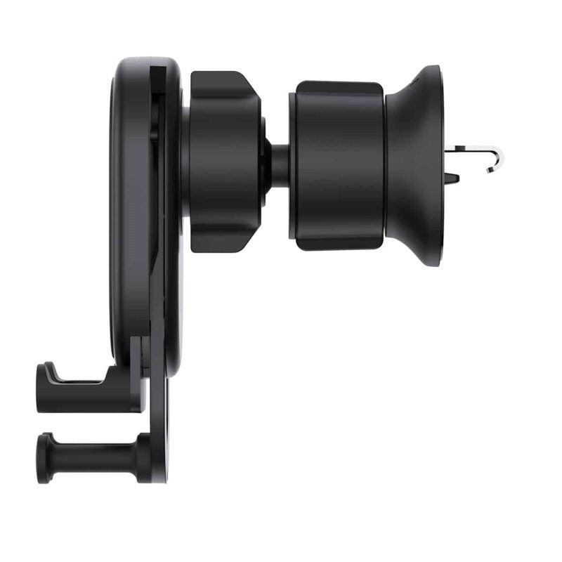 Автотримач для телефона з БЗП Baseus Stable Gravitational Wireless Charging Car Mount Pro 15W (Air Outlet Version) Black Київ - фото 7