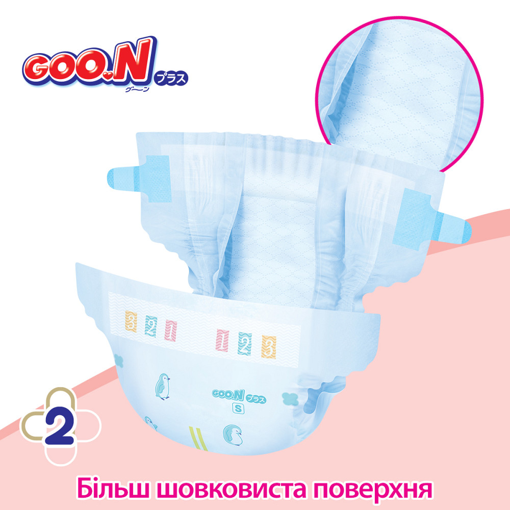 Підгузки Goo.N Plus для дітей (розмір 5(XL), 12-20 кг, 38 шт) Дніпро - фото 8