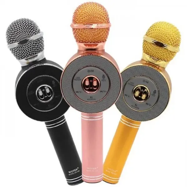 Караоке микрофон Wster WS-669 беспроводной микрофон с встроенным динамиком Коломыя - изображение 4