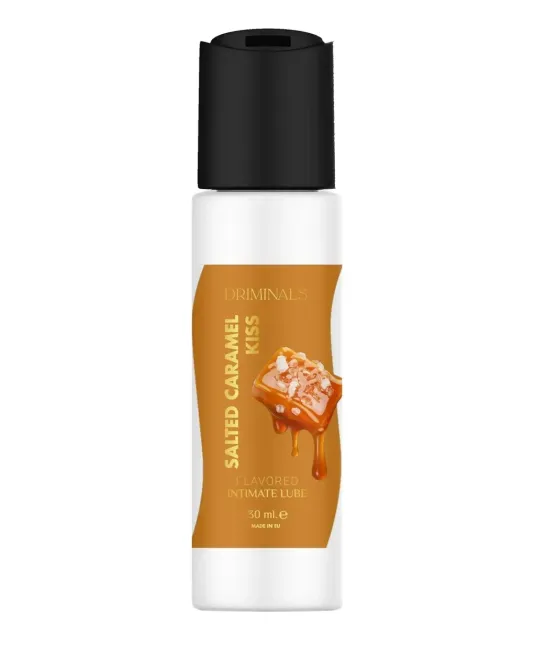 Їстівний лубрикант Driminals Kiss Salted Caramel зі смаком солоної карамелі, 30 мл Sex Aura Київ - фото 1