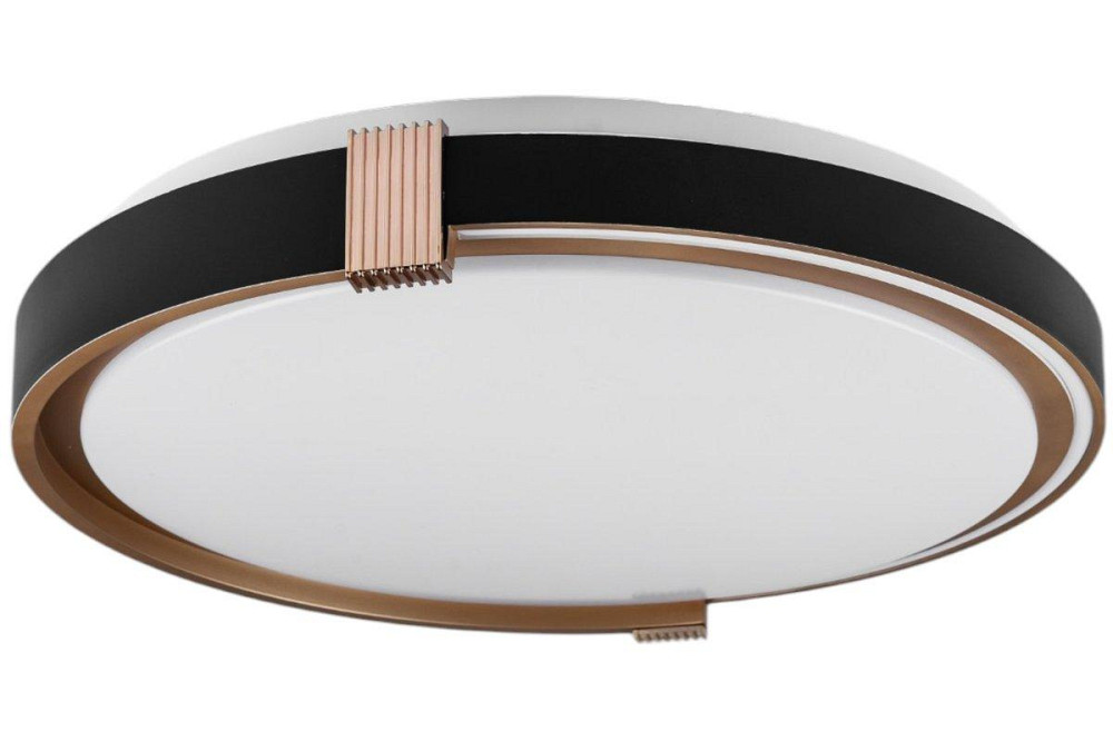 COLISEUM матовий 80W 480*70мм 3000К-6500К з ДК чорне золото Дніпро - фото 2
