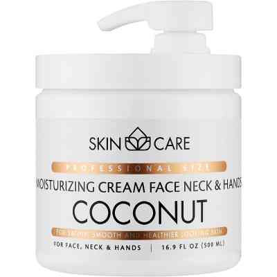 Крем для тіла Dead Sea Collection Skin Care Зволожувальний та живильний З кокосовою олією 500 мл (7290107427647) Вінниця