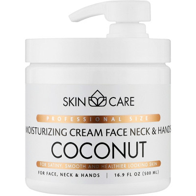 Крем для тіла Dead Sea Collection Skin Care Зволожувальний та живильний З кокосовою олією 500 мл (7290107427647) Вінниця - фото 1