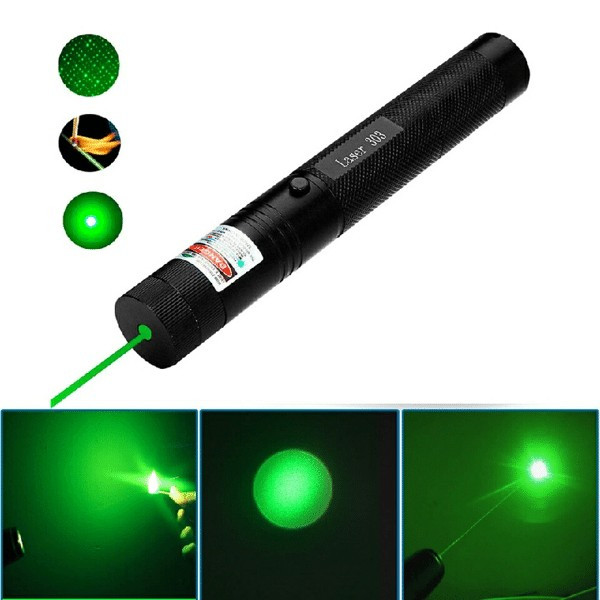 Лазерная указка Green Laser 303 с мощным зеленым лучом 1000 мВт Киев - изображение 1