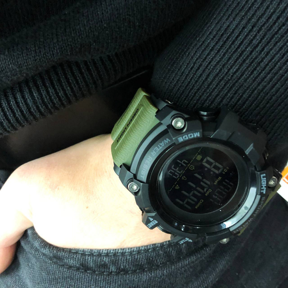 Армійські наручні годинники для чоловіків SKMEI 1384AG, Годинники наручні спортивні CX-52 Івано-Франківськ - фото 10