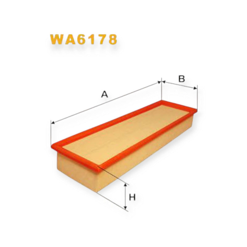Фільтр повітряний автомобіль Опель Ascona C,Kadett E 1.6D Мукачево - фото 1