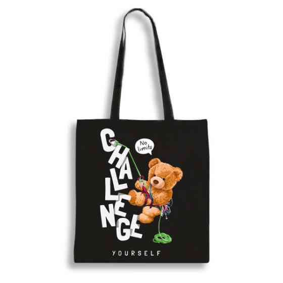 Екошопер BookOpt ВК4059 Teddy Bear (Challenge) чорний Київ