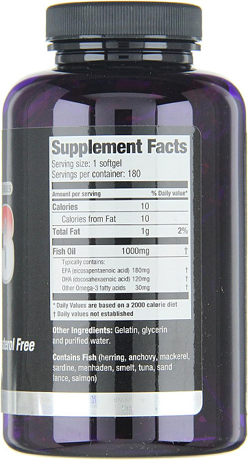 Omega 3 180 softgels Луцк - изображение 2