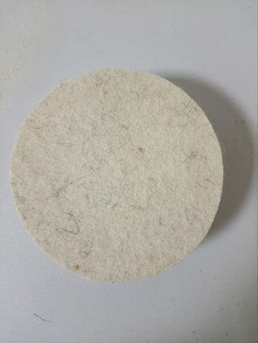 Полірувальна повсть  90мм товщиною 30мм "Rotex-DG" Киев - изображение 3