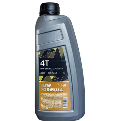 Моторное масло NEW FORMULA 4T кан. 1л ПЕ (0,9кг) (NF196257) Винница - изображение 1