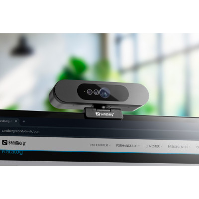 Веб-камера Sandberg Face-ID 2 HD 1080p Windows Hello USB-C/USB2.0 Black (134-40) Вінниця - фото 2