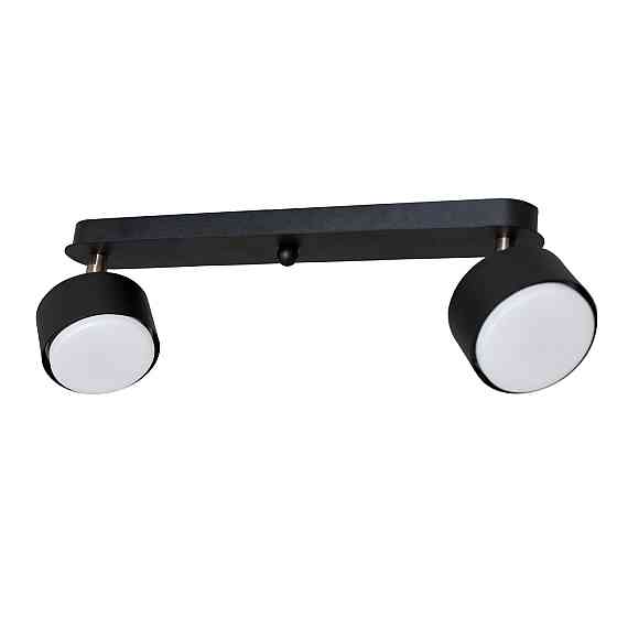 Світильник стельовий MSK Electric Copter з поворотними плафонами під дві лампи GX53 NL 80405-2 BK Одеса