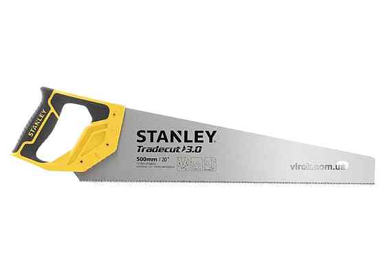 Ножівка по дереву STANLEY "Tradecut" : L= 500 мм, 11 зубів/1" Одеса