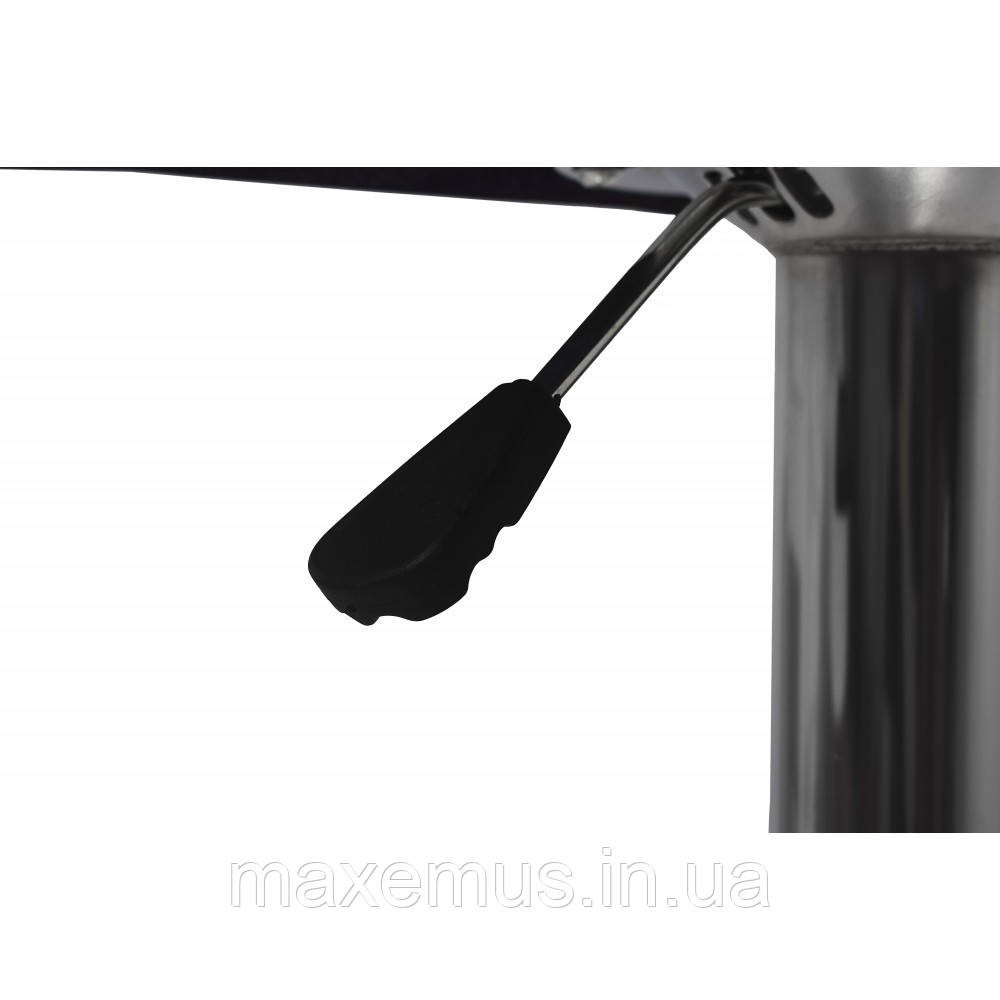 Барный стул для барной стойки хокер с спинкой на кухню кресло барное Hoker экокожа Bonro BC-0106 бел Львов - изображение 3