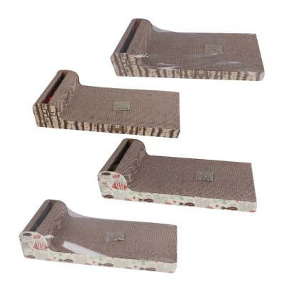 Дряпка (когтеточка) для котов Eastland Лежак с кошачьей мятой 52x21x12 cм (6970115703186) Винница - изображение 1