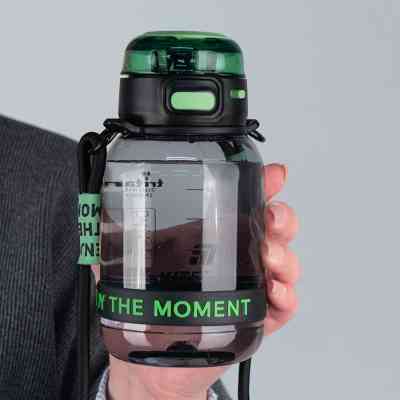 Поильник-непроливайка Kite 700 мл, чорно-зелена (K25-1218-2) Винница