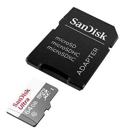 Карта памяти 64ГБ Class 10 microSDXC SanDisk Ultra SDSQUNR-064G-GN3MA Киев