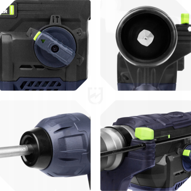 Дриль ударний 1500Вт Wuber (Польща) Київ - фото 8