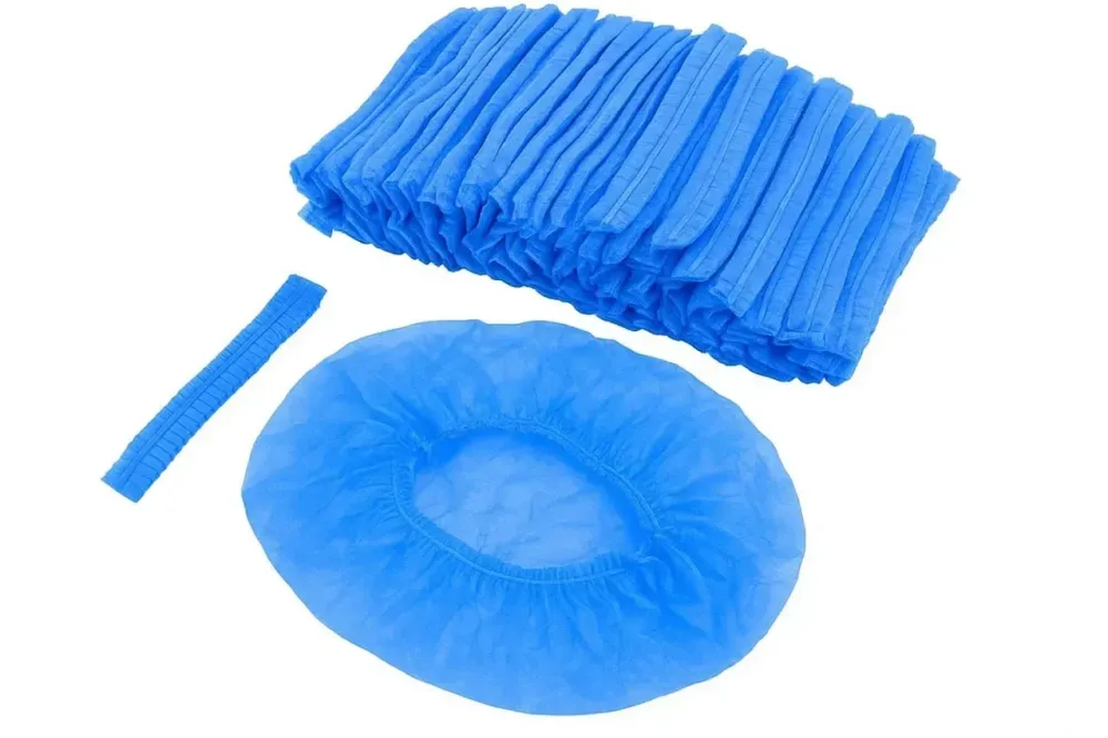 Шапочки медична CEROS 10грм 21 Блакитні 100 шт/уп Київ - фото 1