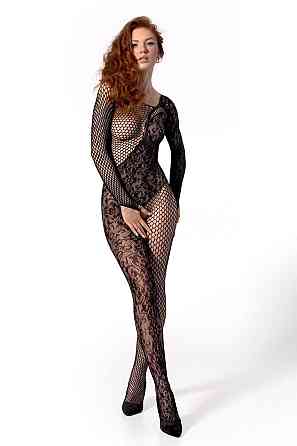 Бодистокинг Passion BS107 One Size, black Sex Aura Киев