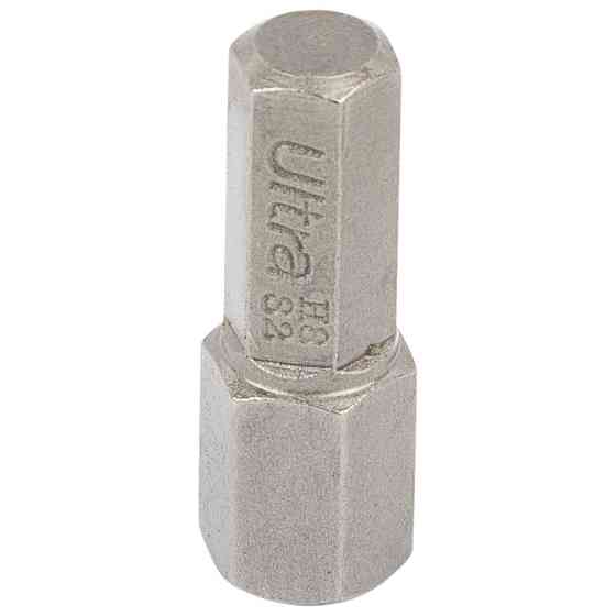 Біти HEX 8×25мм 1⁄4" 8 шт S2 (блістер) ULTRA (4015032) Київ