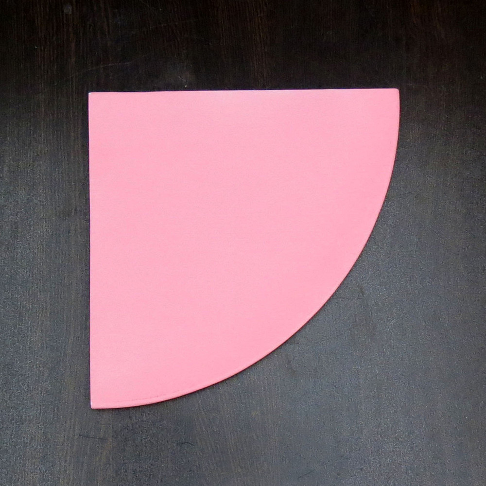 Угловая настенная полка 