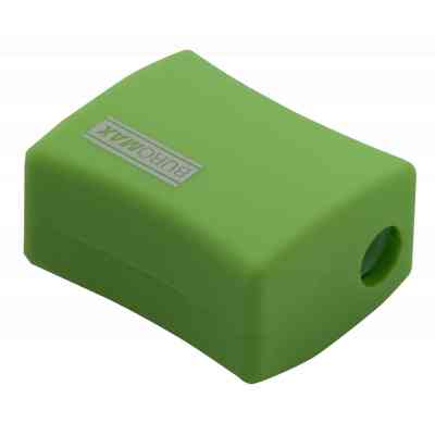 Точилка Buromax ALFA, RUBBER TOUCH с контейнером 2 отверстия (BM.4778-1) Винница