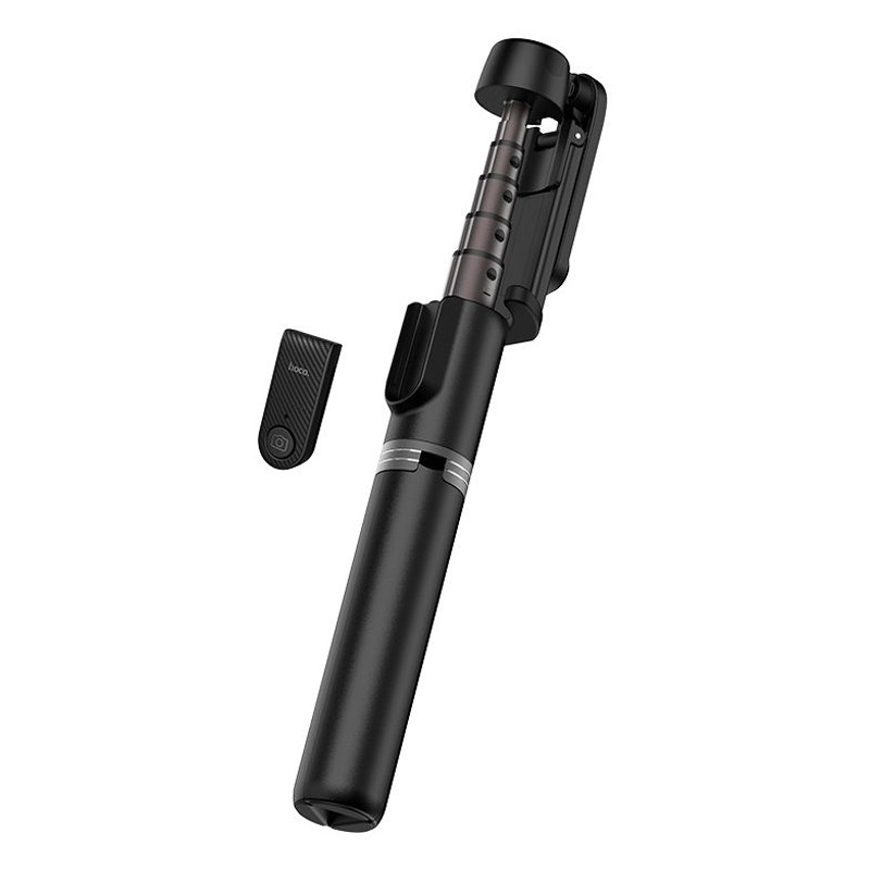 Селфи палиця бездротовий монопод-штатив Hoco K11 Tripod Selfie Stand Bluetooth (Чорна) Миколаїв - фото 3